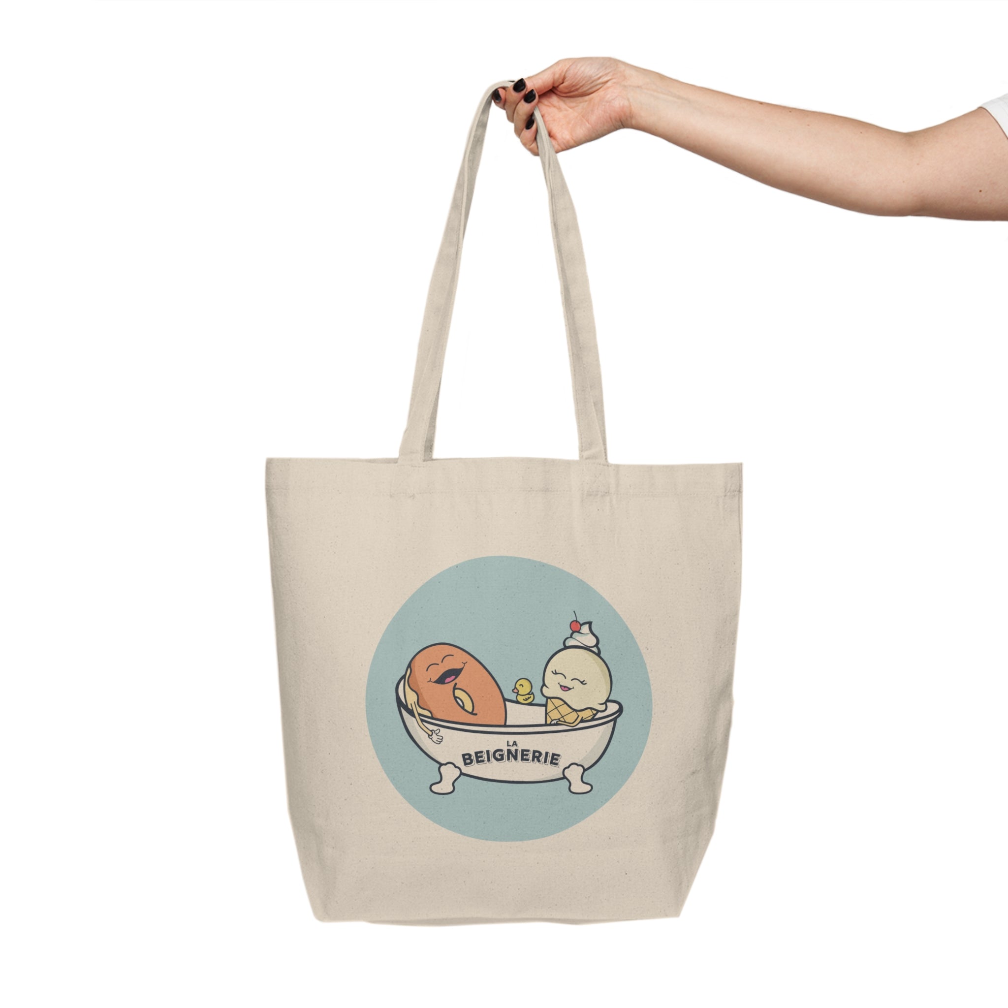 La Beignerie natural cotton bag