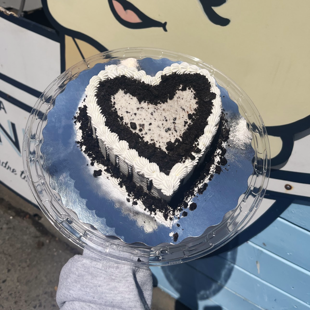 Coeur glacé Oreo