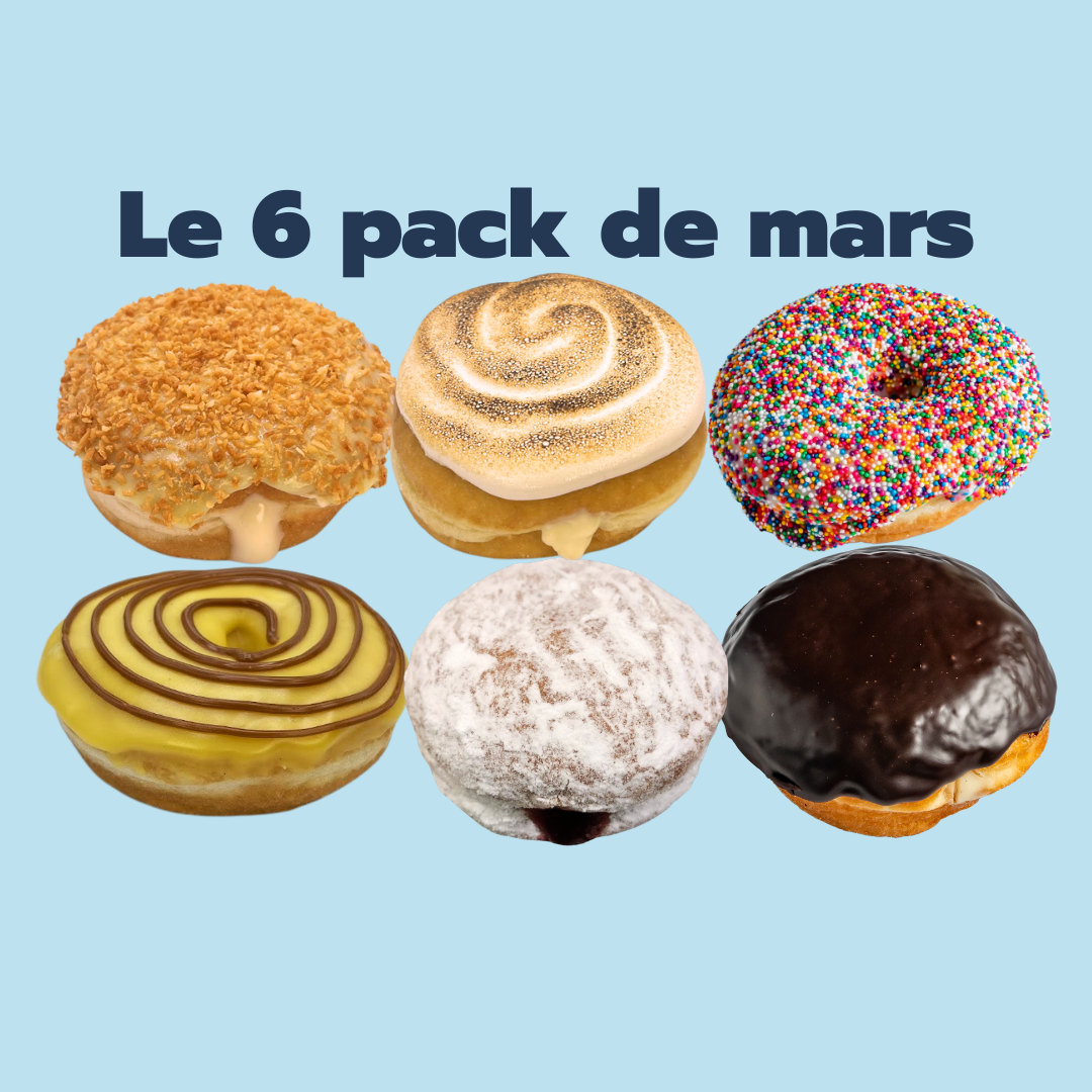 Le 6 pack de mars
