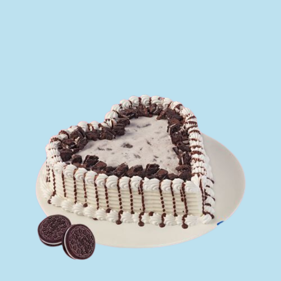 Coeur glacé Oreo